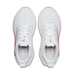 Brooks | Glycerin GTS 23 | Women's | White/Harbor Mist/Metallic