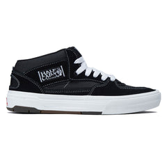 Vans Skate Half Cab Wafflecup Shoes - Black/White
