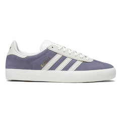 Adidas Gazelle ADV Shoes - Super Purple/Chalk White/Gold Metallic