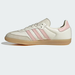 Women's Samba OG Shoes Off White / Sandy Pink / Gum