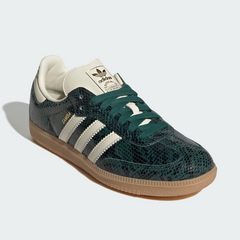 Adidas Women’s Samba OG – Cream White / Collegiate Green | JR8848