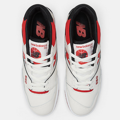 New Balance 550 Sea salt with true red and black - BB550VTB