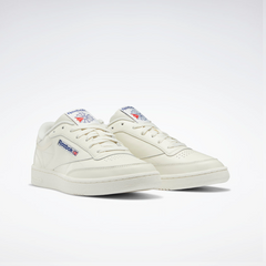 Reebok Mens Club C 85 Chalk / Chalk / Classic Cobalt
