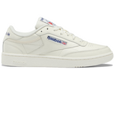 Reebok Mens Club C 85 Chalk / Chalk / Classic Cobalt
