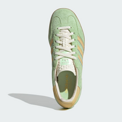 Adidas womens Gazelle Indoor Semi Green Spark / Almost Yellow / Cream White