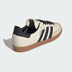 Adidas women's Samba CREAM WHITE/CORE BLACK/SAND STRATA