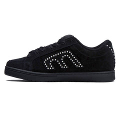 Etnies Kingpin Shoes - Black/Black/Silver