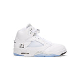 Jordan Air Jordan 5 Retro "White Metallic" (White/Black-Metallic Silver)