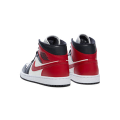 Nike Womens Air Jordan 1 Mid (Sail/Gym Red/Off Noir/White)
