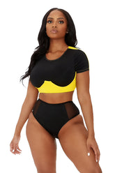 CASTAWAY BIKINI-BLACK