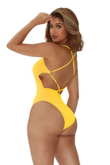 CLOSING IN SWIMSUIT-YELLOW