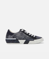 Zina Sneakers - Gunmetal Leather