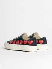 Comme des Garçons Play x Converse Chuck 70 Low Multi Hearts Black