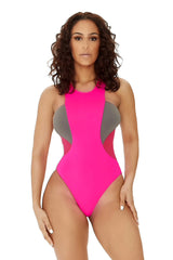 NEW ATTITUDE SWIMSUIT-PINK