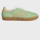 Adidas womens Gazelle Indoor Semi Green Spark / Almost Yellow / Cream White
