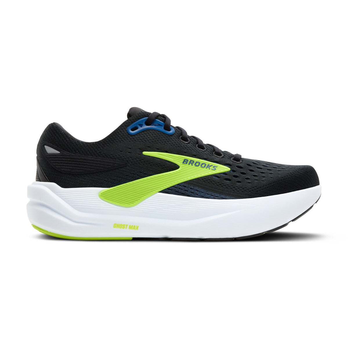Brooks | Ghost Max 3 | Men's | Black/Navy/Acid Lime