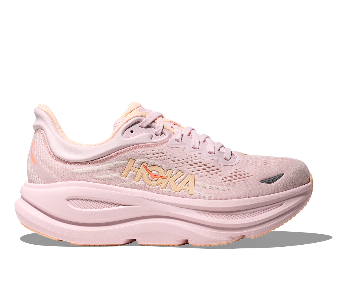 Hoka | Bondi 9 | Women's | Lilac Cream/Tangerine Glow
