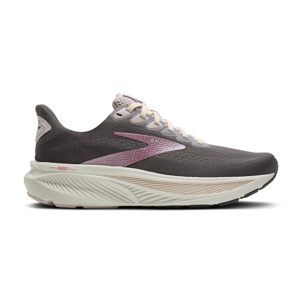 Brooks | Ghost 17 | Women's | Poppyseed/Pink/Bluewash