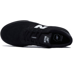 New Balance 272 Shoes - Black/White Suede