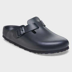 Birkenstock Boston Exquisite Black Natural Leather – Regular Fit