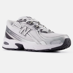 740 NB 103 WHITE with BLACK CEMENT and Slate Grey