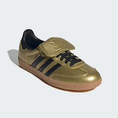 Adidas womens Samba LT  Gold Metallic / Core Black / Gum