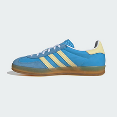 Adidas Women’s Gazelle Indoor – Semi Blue Burst / Almost Yellow | IE2960