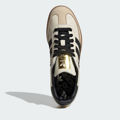 Adidas women's Samba  CREAM WHITE/CORE BLACK/SAND STRATA