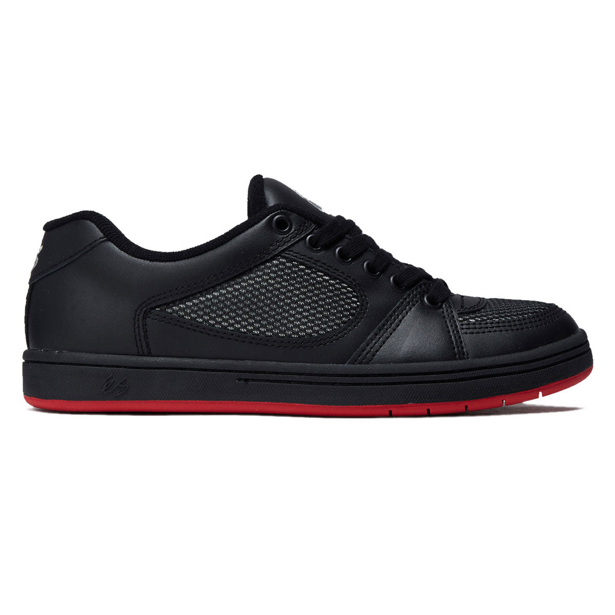eS Accel Shoes - Black/Black/Red