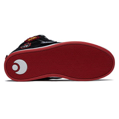 Osiris NYC 83 CLK Shoes - Black/Red/Velcro