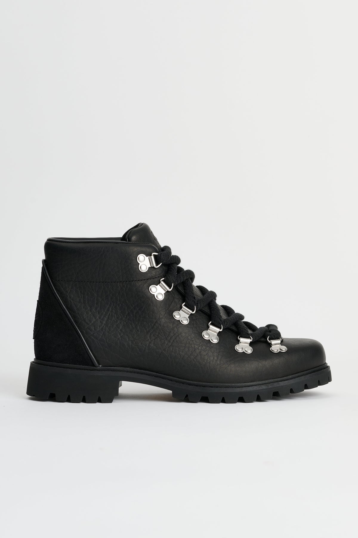 Timberland Authentic Hike Mid Lace Up Boot Black Full Grain
