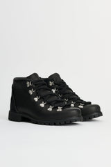 Timberland Authentic Hike Mid Lace Up Boot Black Full Grain