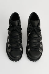 Timberland Authentic Hike Mid Lace Up Boot Black Full Grain