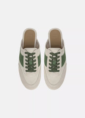 Solstice Suede Sneaker Mule - Moonlight Garden Green