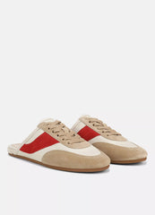 Solstice Suede Sneaker Mule - Moonlight Rouge Red