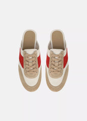 Solstice Suede Sneaker Mule - Moonlight Rouge Red
