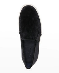 Blair Velvet Sneaker - Coastal