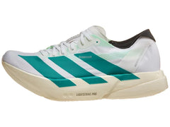 Adidas | Adizero Adios Pro 4 | Men's | Ftwr White/Pure Teal/Carbon