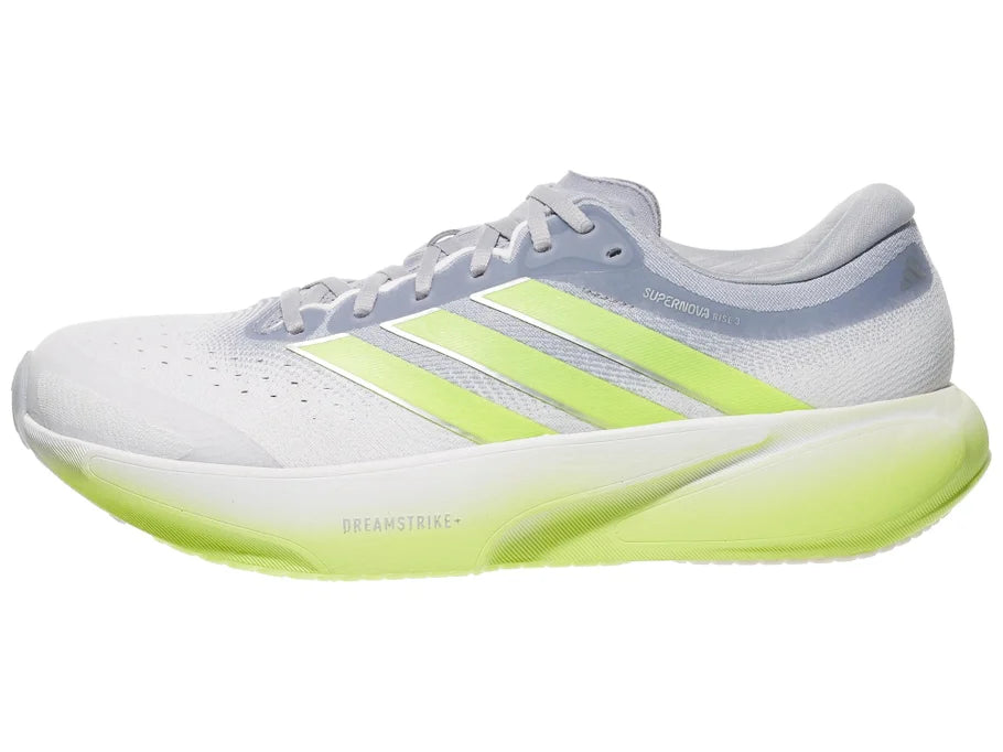 Adidas | Supernova Rise 3 | Men's | Halo Silver/Solar Yellow/Ftwr White
