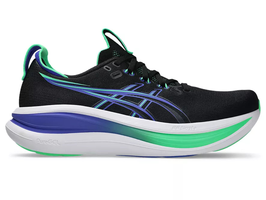 Asics | Gel-Nimbus 28 | Men's | Black/Cobalt Burst