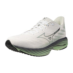 Mizuno | Wave Rider 28 | Men's | Snow White/Frosty Green