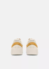 Warren Court Leather Suede Sneaker - Papaya