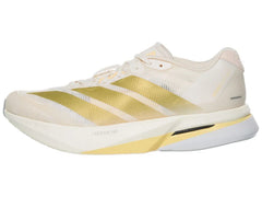 Adidas | Adizero Boston 13 | Women's | Chalk White/Gold Met/Orange Tint