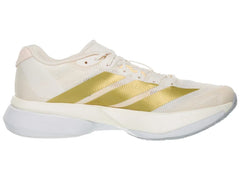 Adidas | Adizero Boston 13 | Women's | Chalk White/Gold Met/Orange Tint